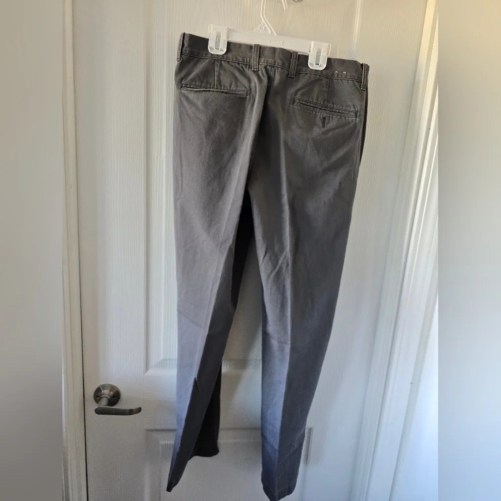 J. Crew Men's Charcoal Gray Chinos